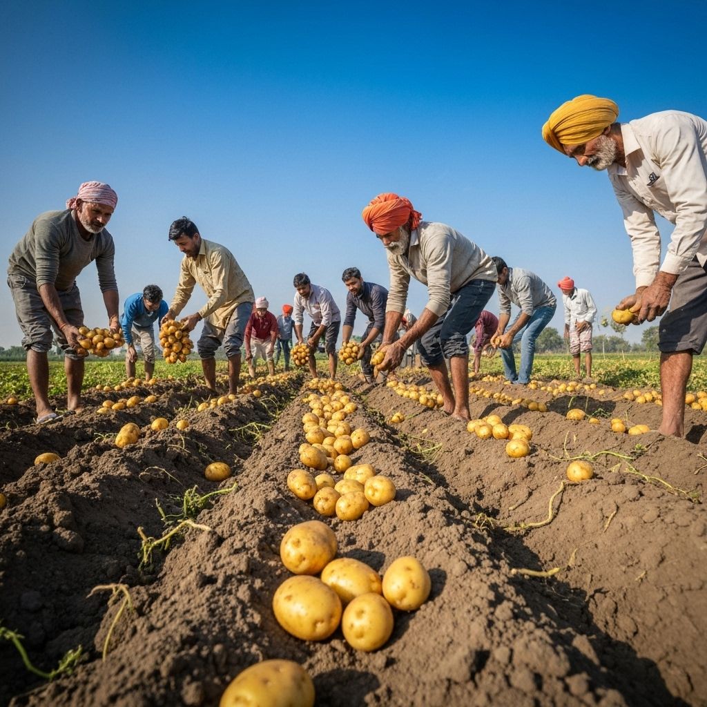 Potato Exports from India Show 15% Growth